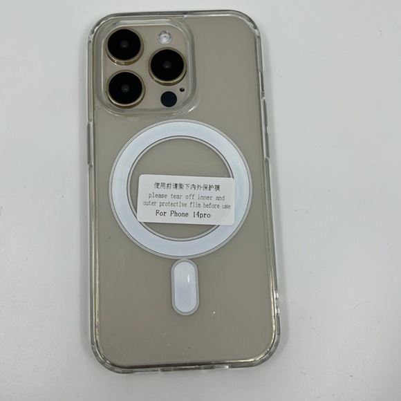 Clear Magnetic iPhone 14 Pro Case: Ultimate Protection for iPhone - Picture 2 of 4